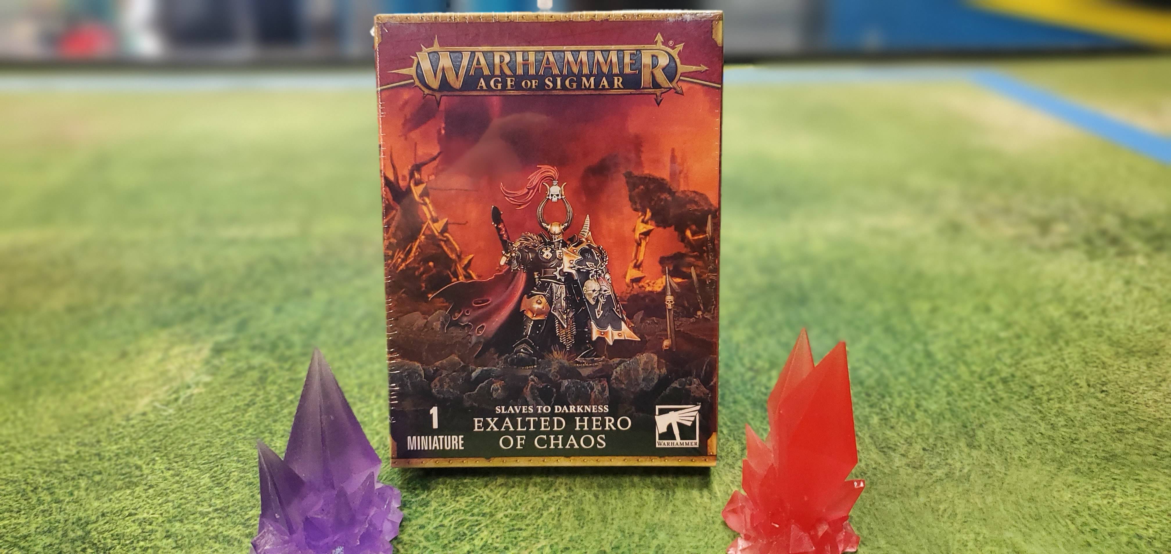 Slaves to Darkness Exalted Hero of Chaos | Anubis Games and Hobby