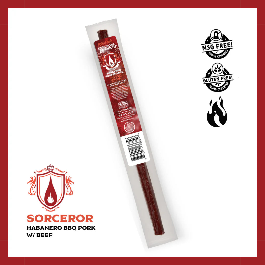 Mythical Meats D&D Meat Stick - Sorcerer: Sorcerer Sustenance | Anubis Games and Hobby
