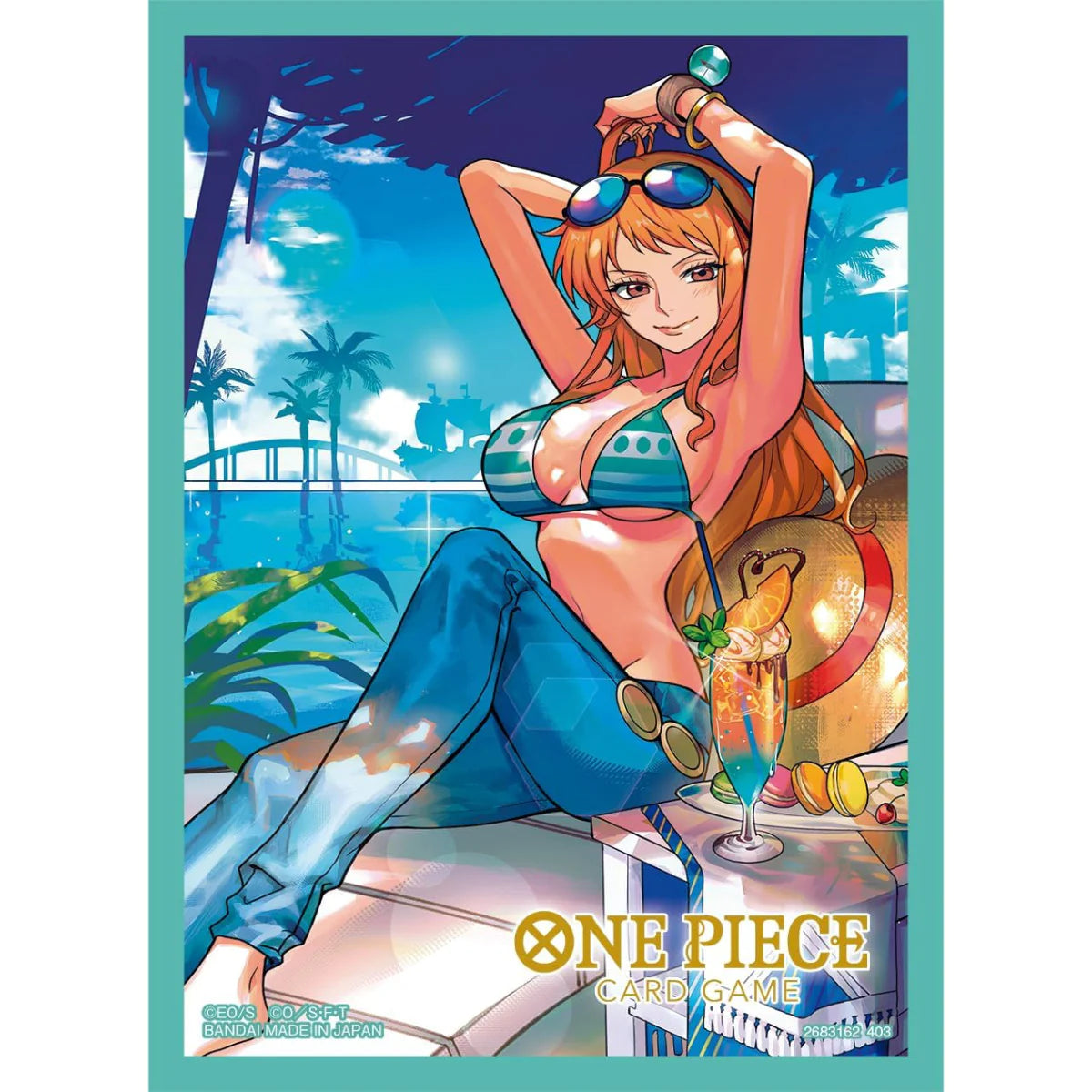 One Piece TCG Sleeves (Set 4) - Nami – Anubis Games and Hobby