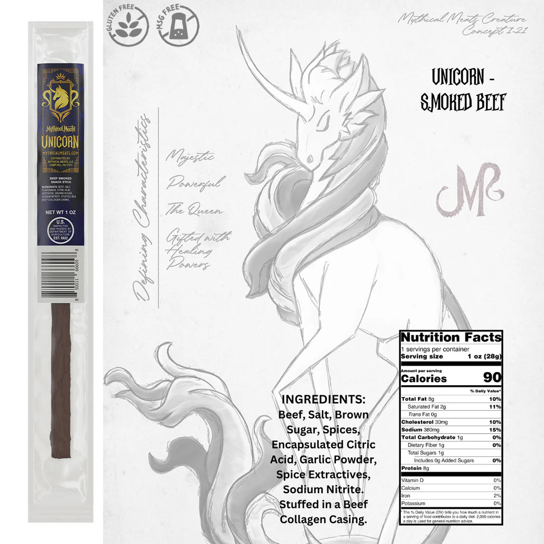 Mythical Meats Meat Stick - Unicorn | Anubis Games and Hobby