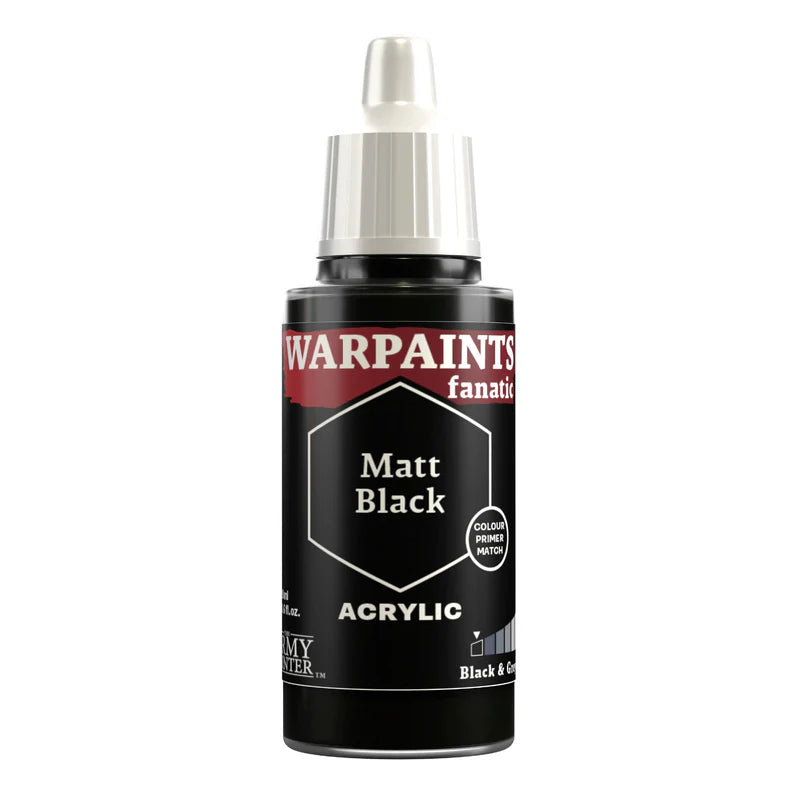 Matte Black - Acrylic 18ml | Anubis Games and Hobby