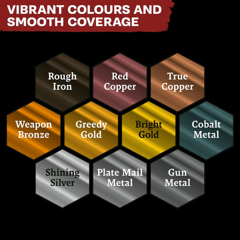 Fanatic Metallics Set | Anubis Games and Hobby