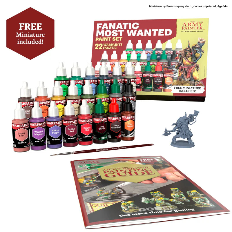 Warpaints Fanatic: Most Wanted Paint Set | Anubis Games and Hobby