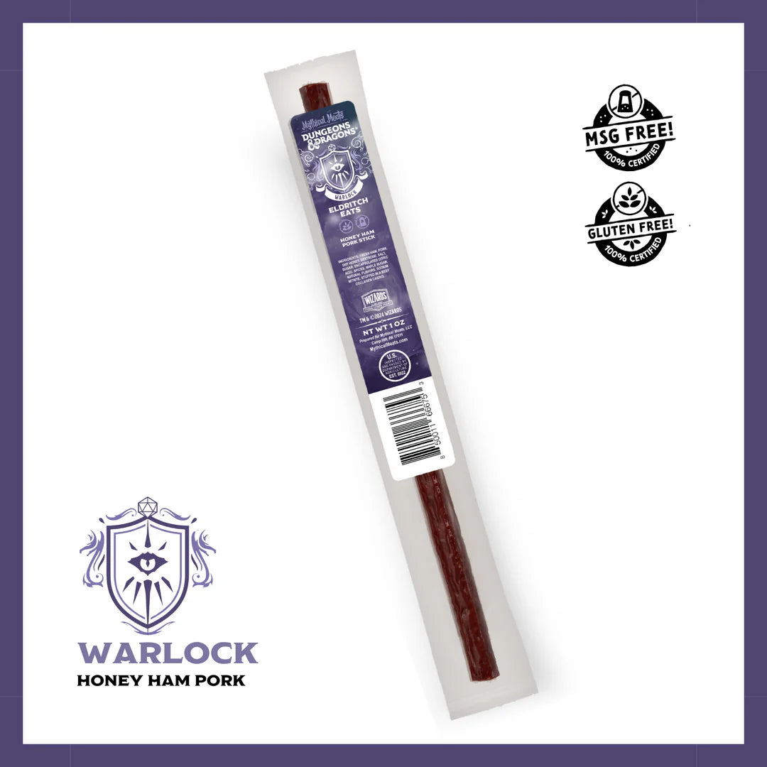 Mythical Meats D&D Meat Stick - Warlock: Eldritch Eats | Anubis Games and Hobby
