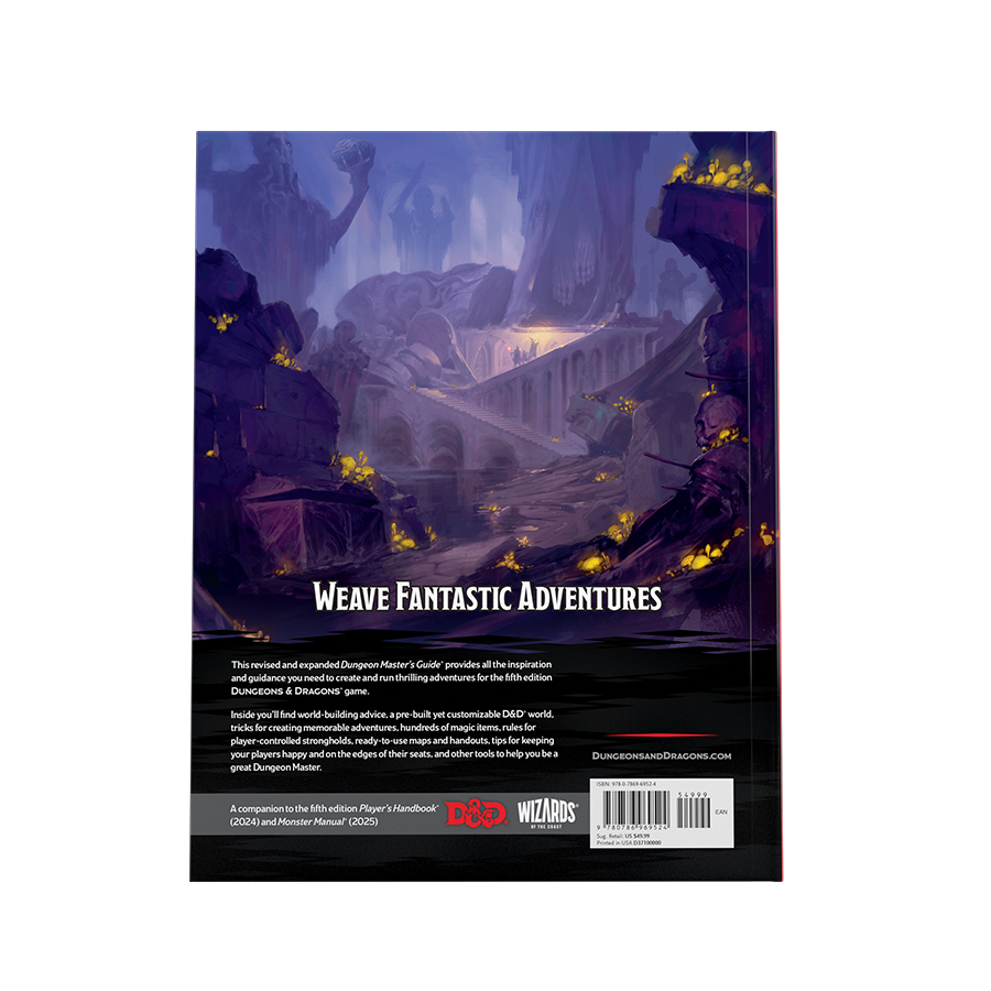 D&D: Dungeon Master's Guide (2024) | Anubis Games and Hobby
