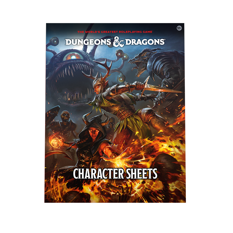 D&D: Character Sheets (2024) | Anubis Games and Hobby