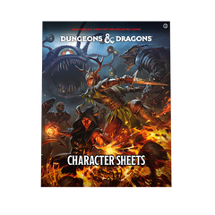 D&D: Character Sheets (2024) | Anubis Games and Hobby