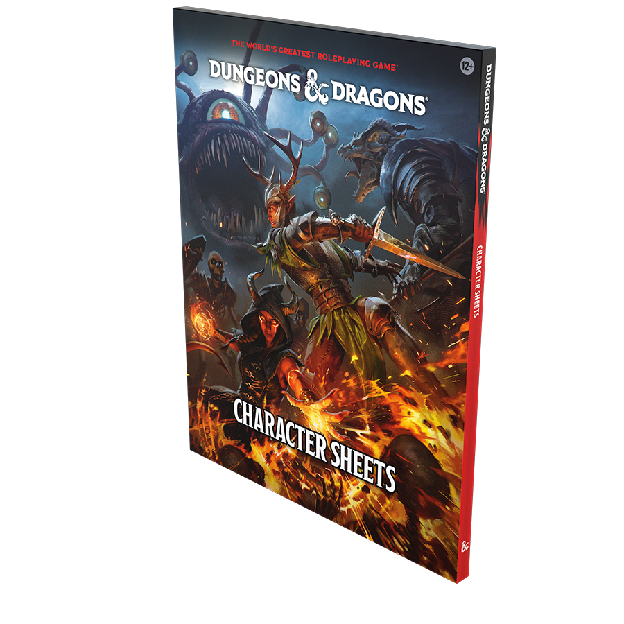 D&D: Character Sheets (2024) | Anubis Games and Hobby