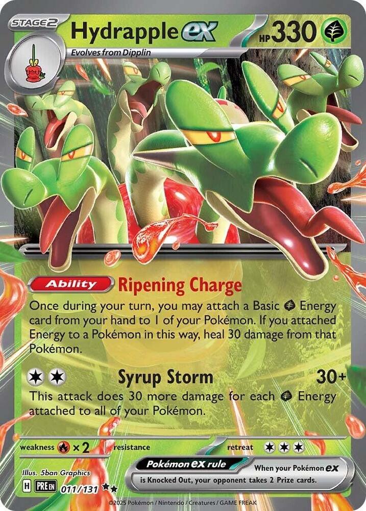 Hydrapple ex (011/131) [Scarlet & Violet: Prismatic Evolutions] | Anubis Games and Hobby