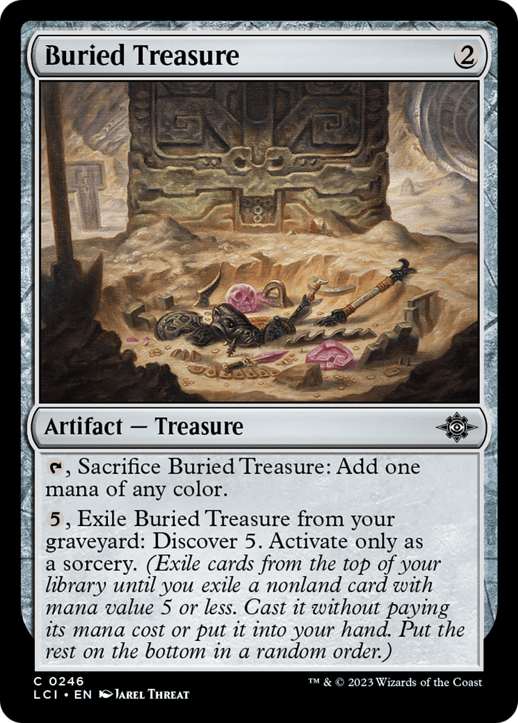 Buried Treasure [The Lost Caverns of Ixalan] | Anubis Games and Hobby