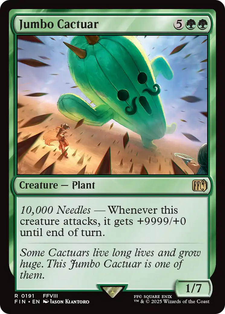 Jumbo Cactuar [FINAL FANTASY] | Anubis Games and Hobby