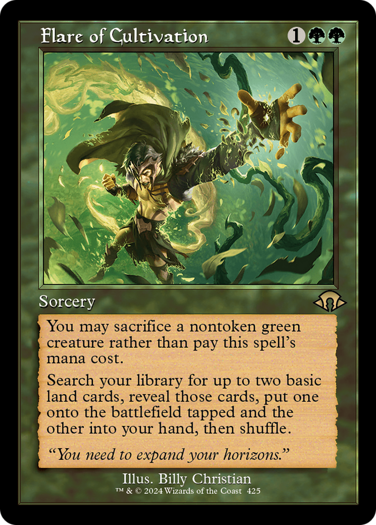 Flare of Cultivation (Retro) [Modern Horizons 3] | Anubis Games and Hobby