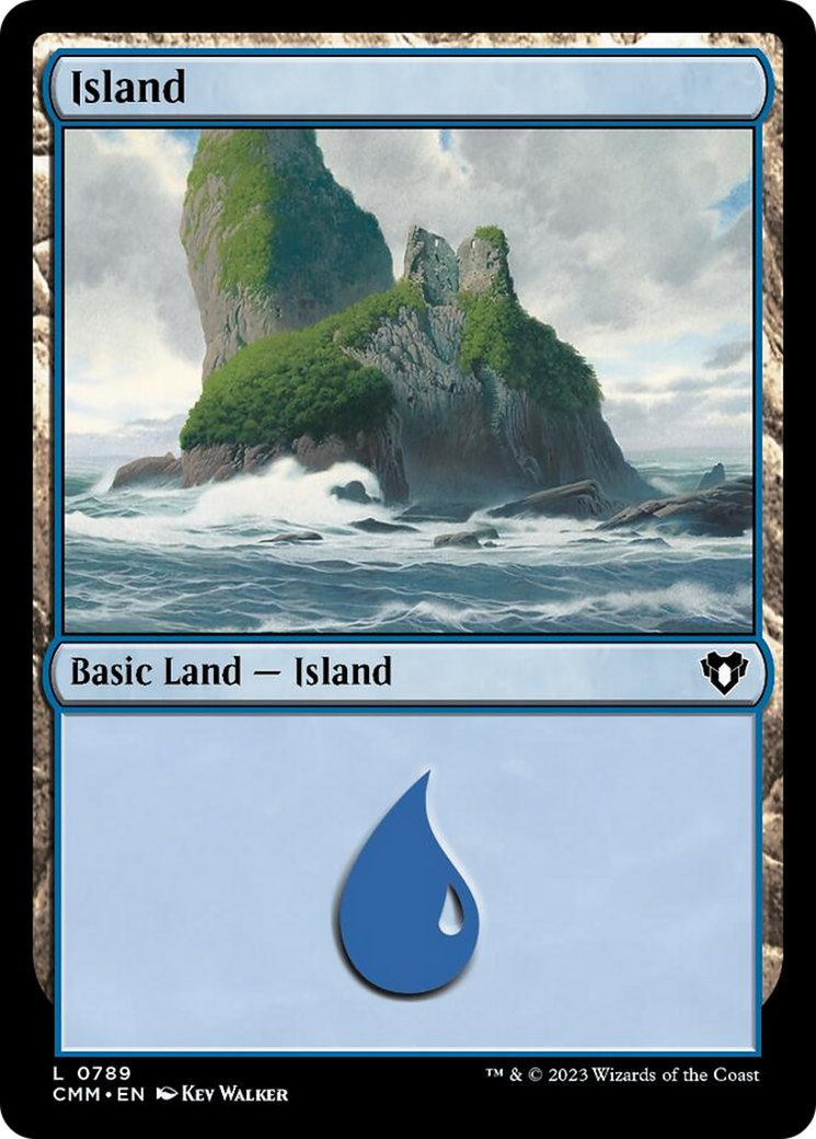 Island (789) [Commander Masters] | Anubis Games and Hobby