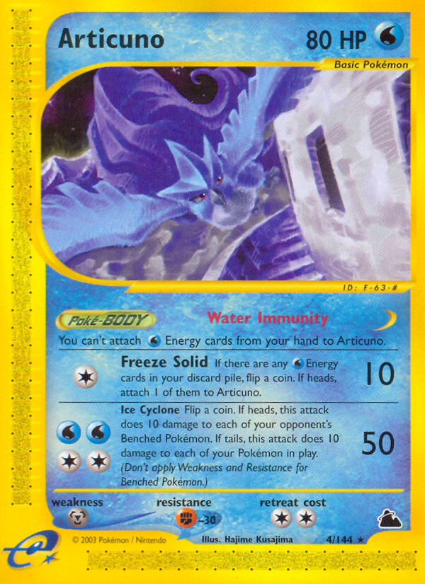 Articuno (4/144) [Skyridge] | Anubis Games and Hobby