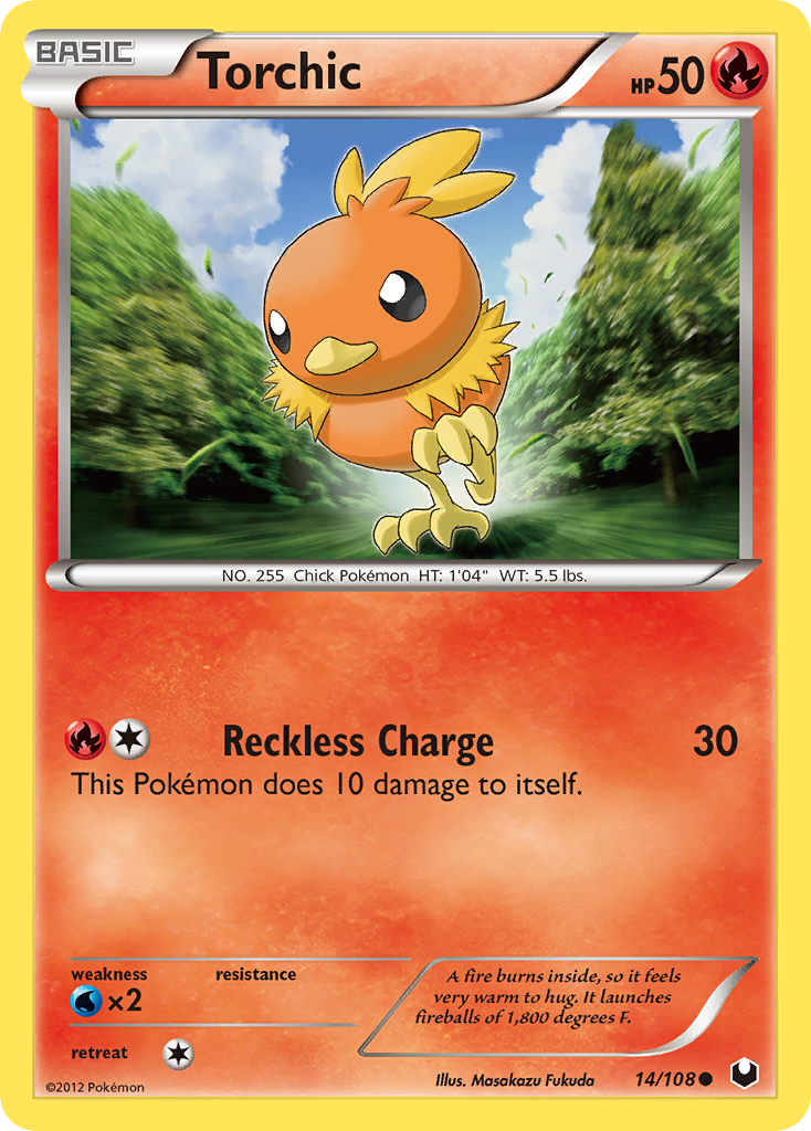 Torchic (14/108) [Black & White: Dark Explorers] | Anubis Games and Hobby