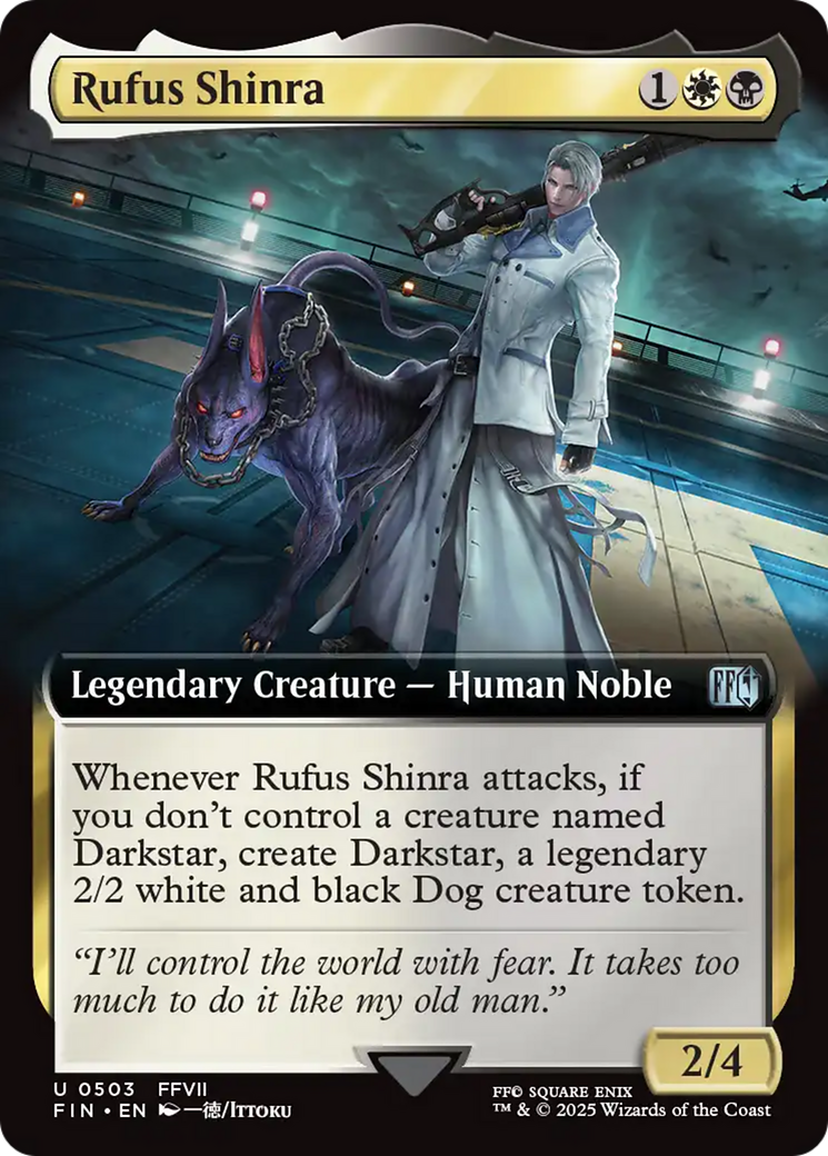 Rufus Shinra (Extended Art) [FINAL FANTASY] | Anubis Games and Hobby