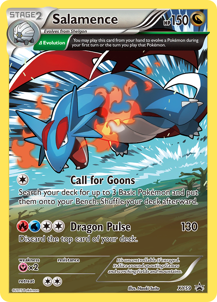 Salamence (XY59) [XY: Black Star Promos] | Anubis Games and Hobby