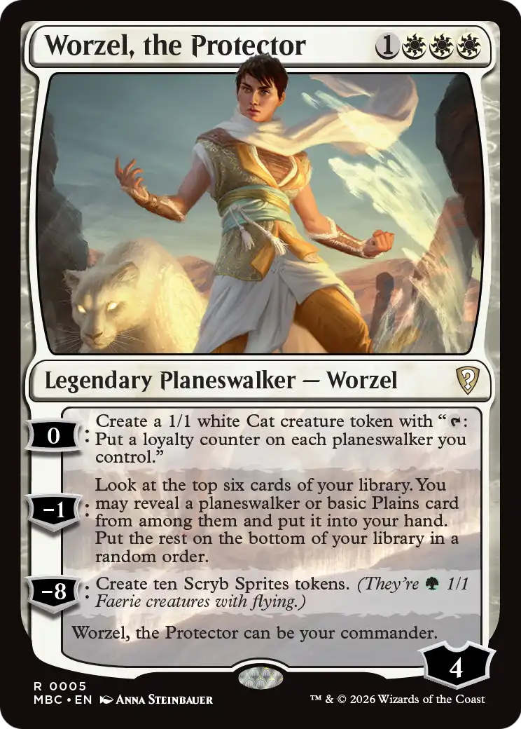 Worzel, the Protector [Mystery Booster: Commander Edition] | Anubis Games and Hobby