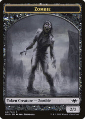 Marit Lage // Zombie Double-Sided Token [Modern Horizons Tokens] | Anubis Games and Hobby