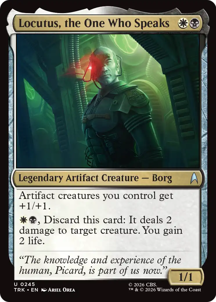 Locutus, the One Who Speaks [Star Trek] | Anubis Games and Hobby