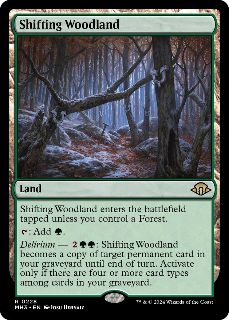 Shifting Woodland [Modern Horizons 3] | Anubis Games and Hobby