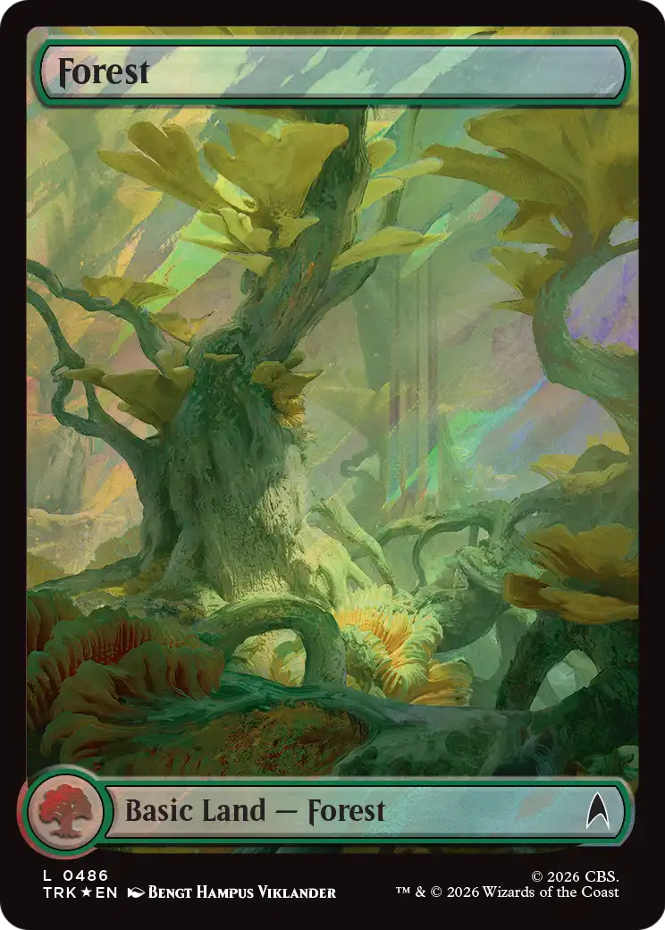 Forest (0486) (Surge Foil) [Star Trek] | Anubis Games and Hobby