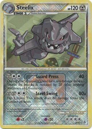 Steelix (24/95) (League Promo) [HeartGold & SoulSilver: Unleashed] | Anubis Games and Hobby