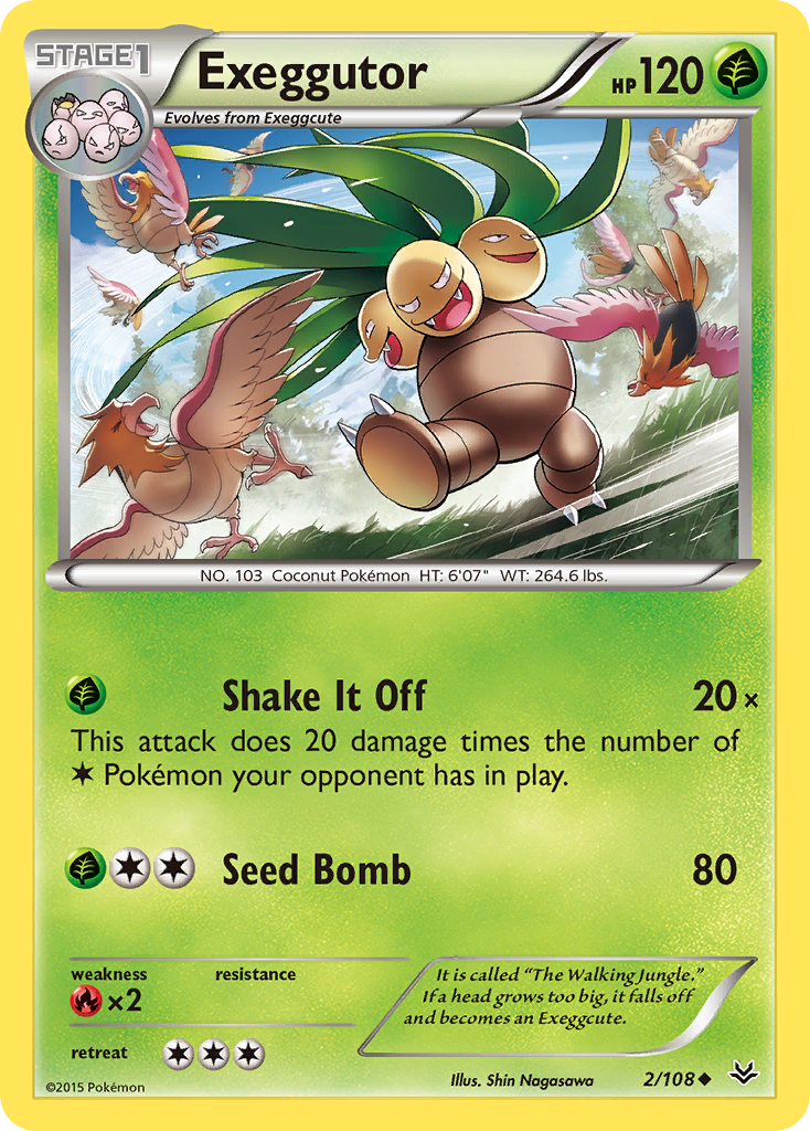 Exeggutor (2/108) [XY: Roaring Skies] | Anubis Games and Hobby