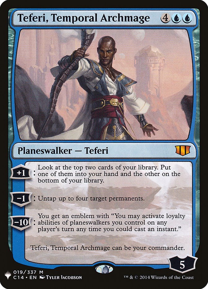 Teferi, Temporal Archmage [Mystery Booster] | Anubis Games and Hobby