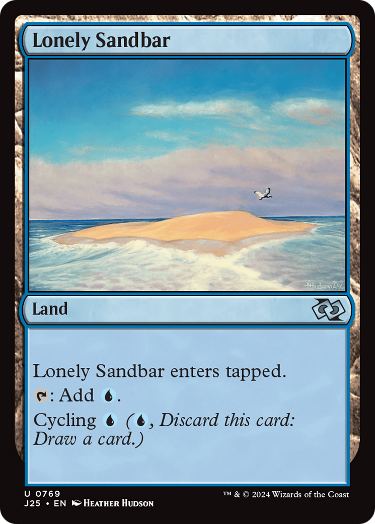 Lonely Sandbar [Foundations Jumpstart] | Anubis Games and Hobby