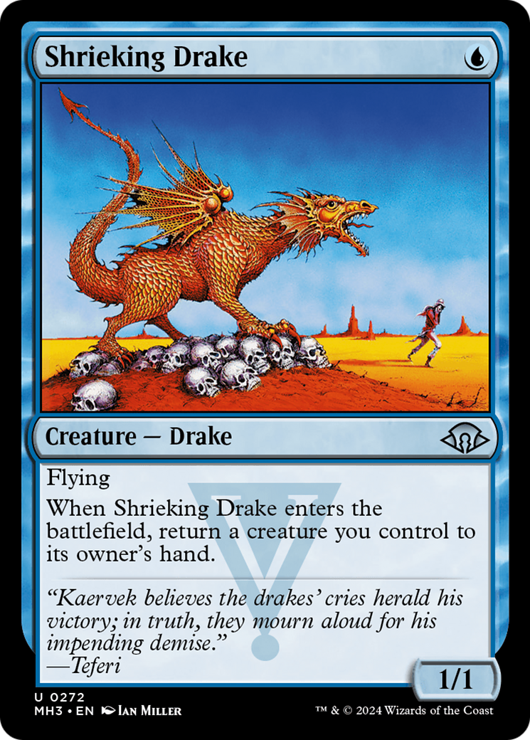 Shrieking Drake [Modern Horizons 3] | Anubis Games and Hobby