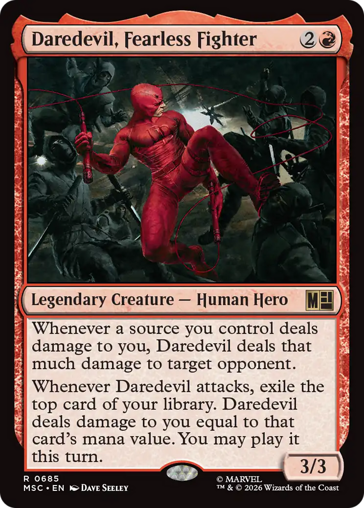 Daredevil, Fearless Fighter [Marvel Super Heroes Commander] | Anubis Games and Hobby