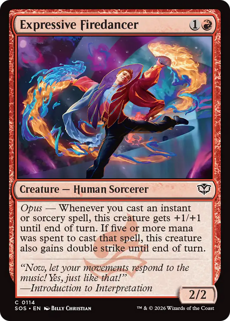 Expressive Firedancer [Secrets of Strixhaven] | Anubis Games and Hobby