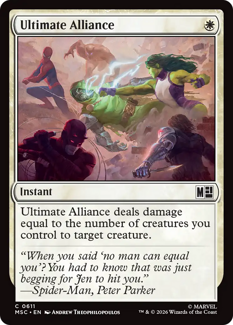 Ultimate Alliance [Marvel Super Heroes Commander] | Anubis Games and Hobby