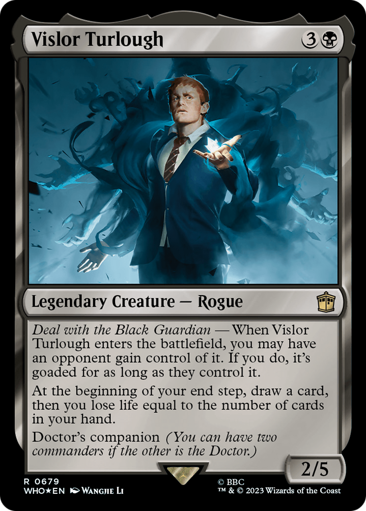 Vislor Turlough (Surge Foil) [Doctor Who] | Anubis Games and Hobby