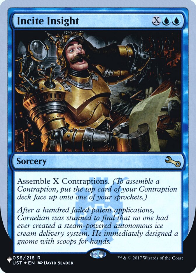 Incite Insight (Unfinity Foil Edition) [The List] | Anubis Games and Hobby