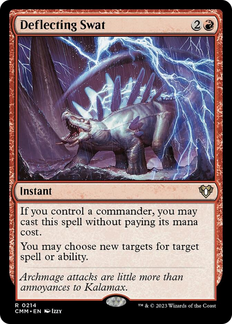 Deflecting Swat [Commander Masters] | Anubis Games and Hobby