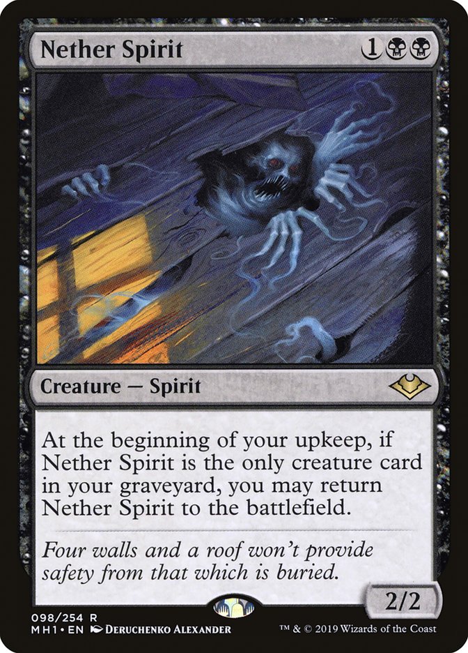 Nether Spirit [Modern Horizons] | Anubis Games and Hobby