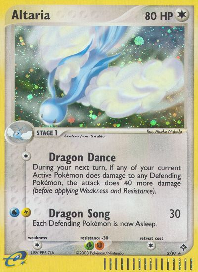 Altaria (2/97) [EX: Dragon] | Anubis Games and Hobby