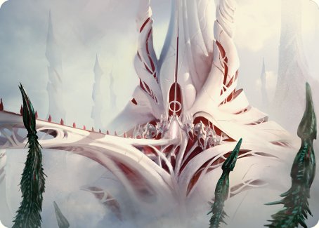The Fair Basilica Art Card [Phyrexia: All Will Be One Art Series] | Anubis Games and Hobby