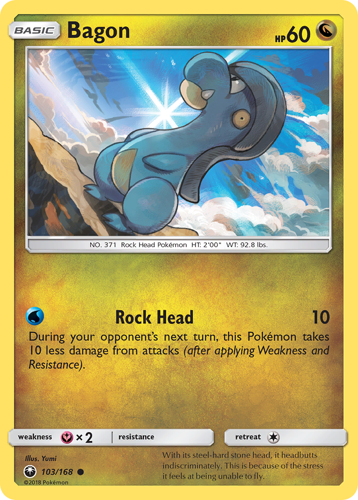 Bagon (103/168) [Sun & Moon: Celestial Storm] | Anubis Games and Hobby
