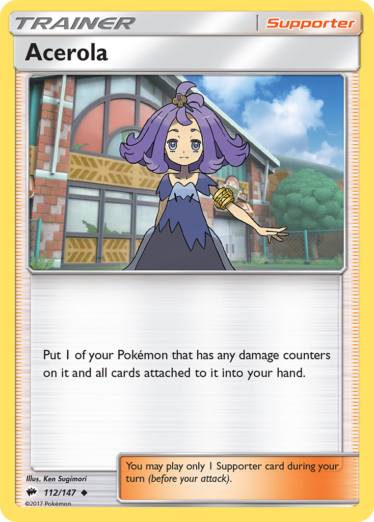 Acerola (112/147) [Sun & Moon: Burning Shadows] | Anubis Games and Hobby
