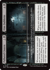 Polluted Cistern // Dim Oubliette [Duskmourn: House of Horror Commander] | Anubis Games and Hobby