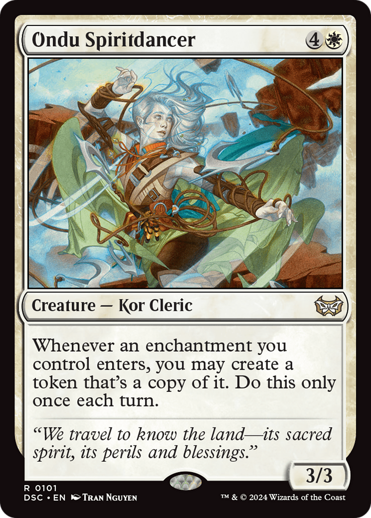 Ondu Spiritdancer [Duskmourn: House of Horror Commander] | Anubis Games and Hobby