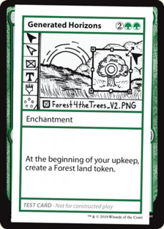 Generated Horizons (2021 Edition) [Mystery Booster Playtest Cards] | Anubis Games and Hobby