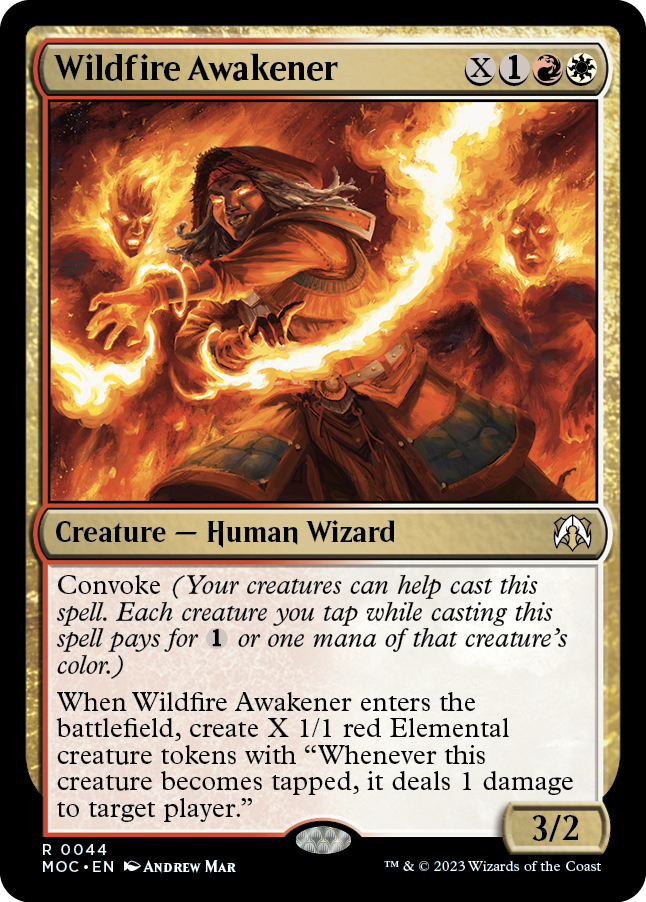 Wildfire Awakener [March of the Machine Commander] | Anubis Games and Hobby