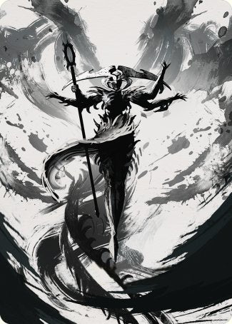 Atraxa, Grand Unifier 2 Art Card [Phyrexia: All Will Be One Art Series] | Anubis Games and Hobby