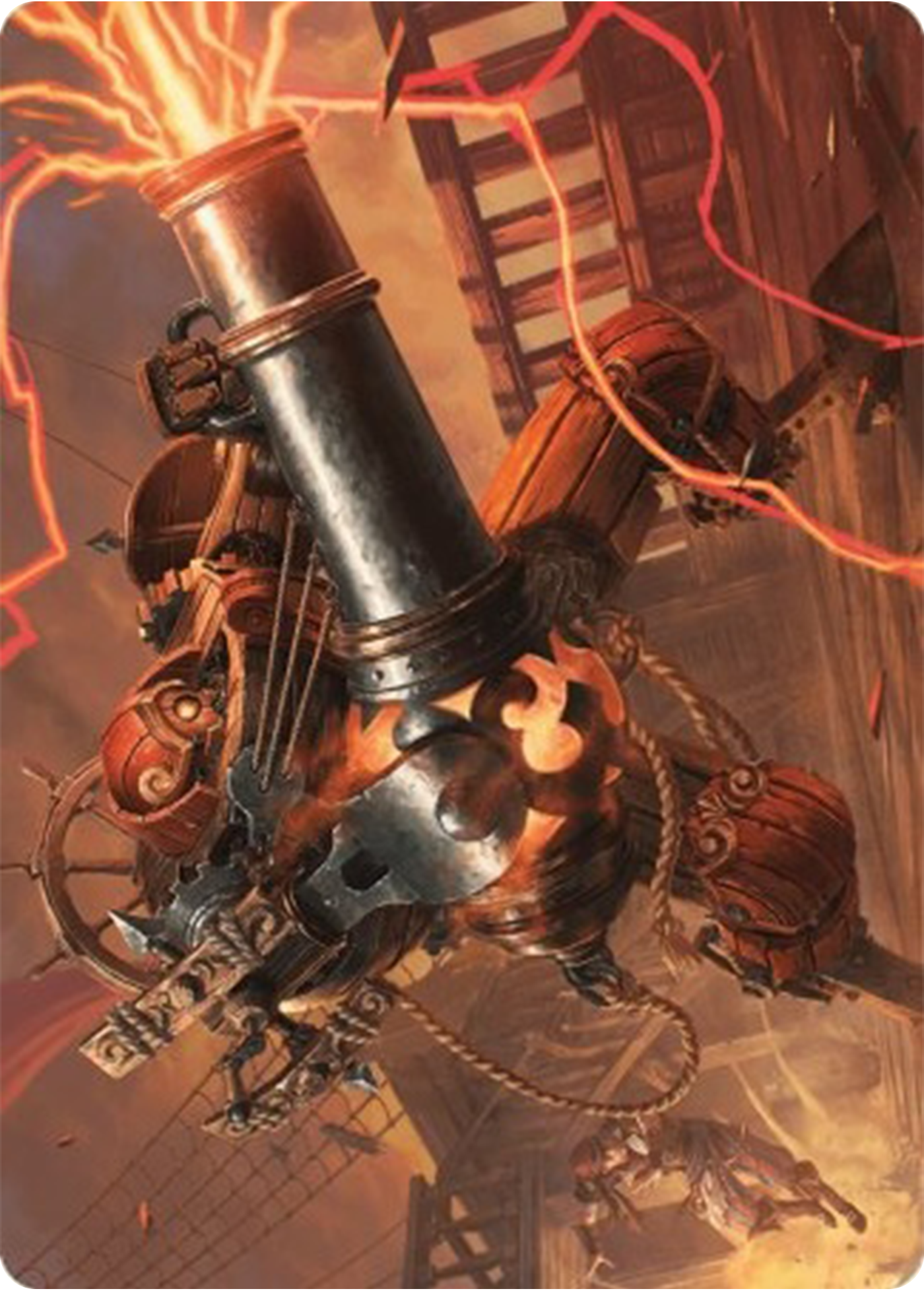 Blaster Hulk Art Card [Modern Horizons 3 Art Series] | Anubis Games and Hobby