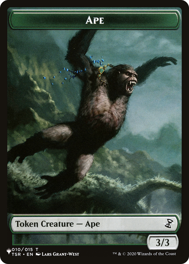 Saproling // Ape Double-Sided Token [The List] | Anubis Games and Hobby