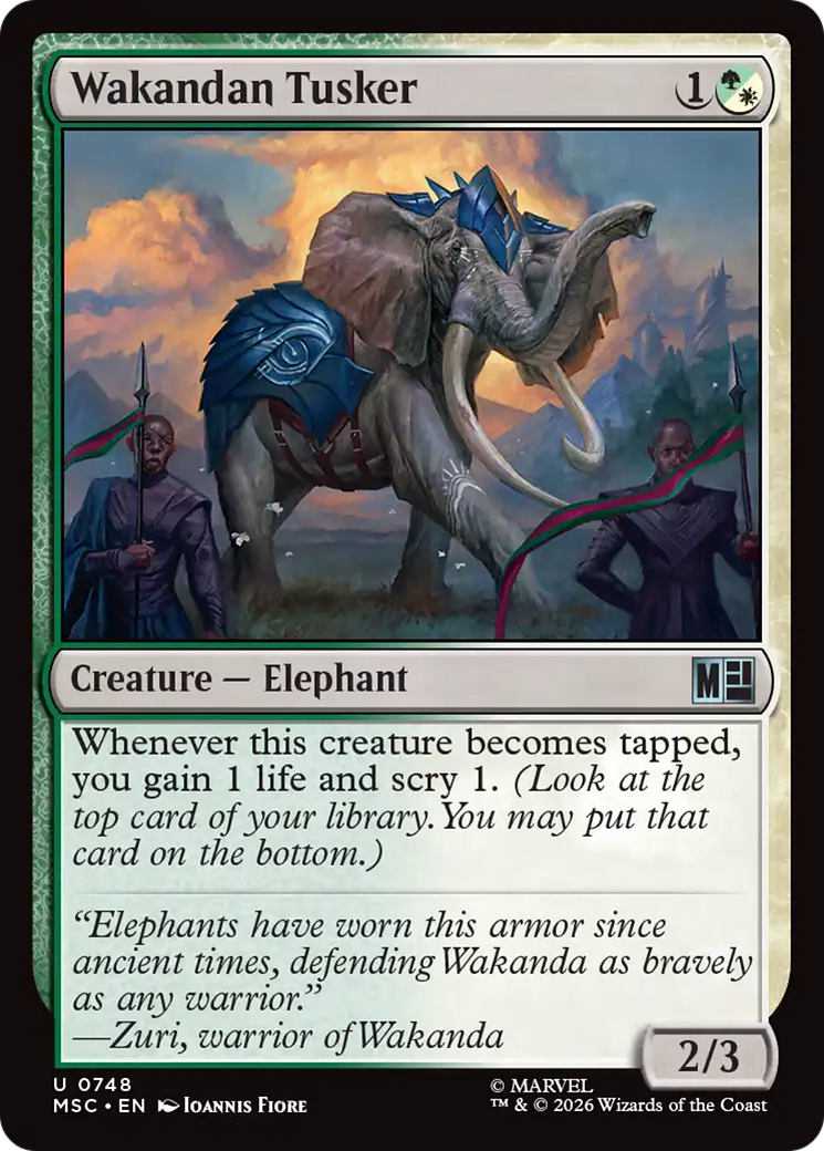 Wakandan Tusker [Marvel Super Heroes Commander] | Anubis Games and Hobby